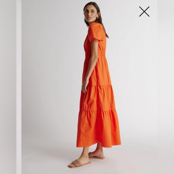 Quince Organic Cotton Tiered Maxi Dress - Picture 6 of 11